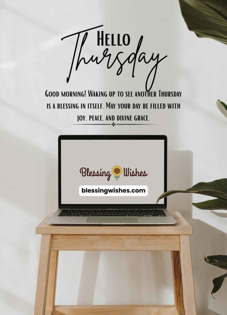 Good Morning Thursday Blessings