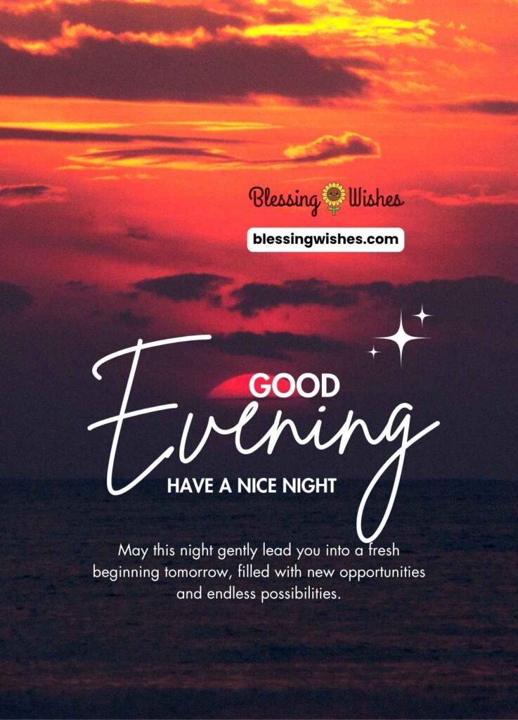 Good Evening Blessings
