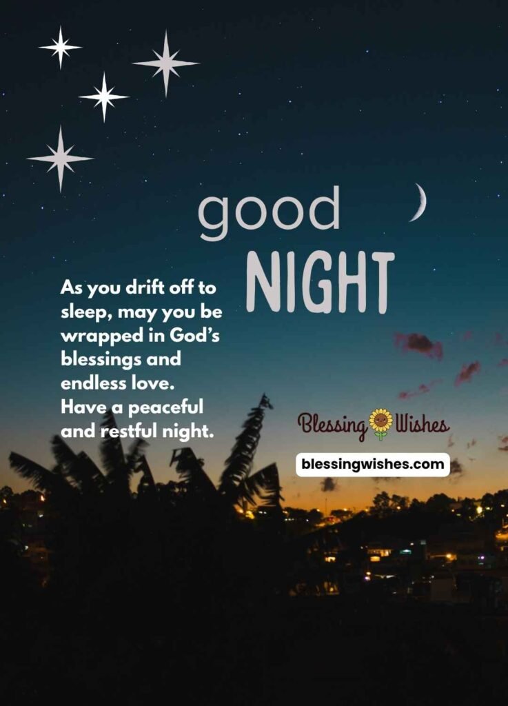 Good Night Blessings