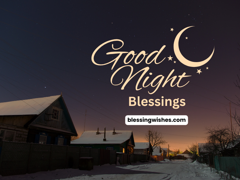 good night blessings