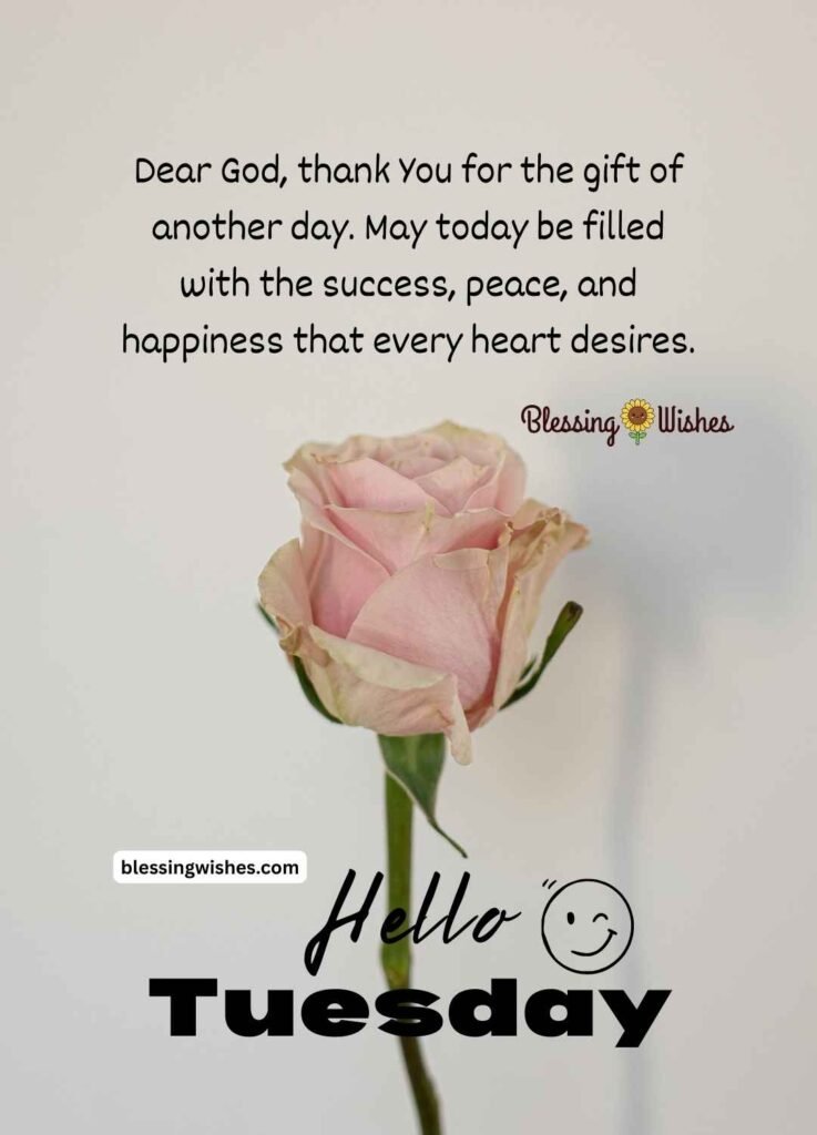 Good Morning Tuesday