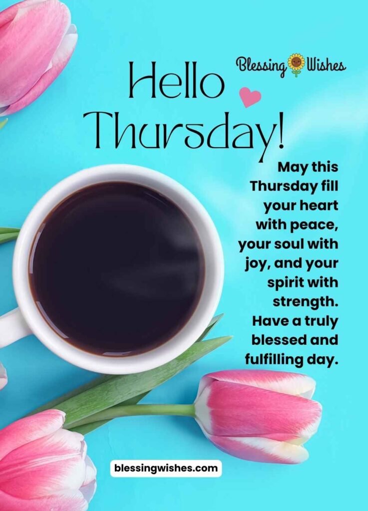 Good Morning Thursday Blessings