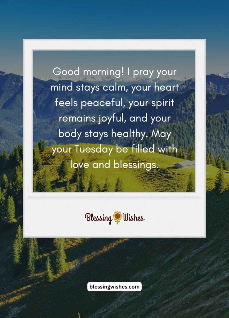 Good Morning Tuesday