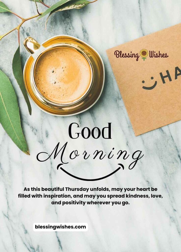 Good Morning Thursday Blessings