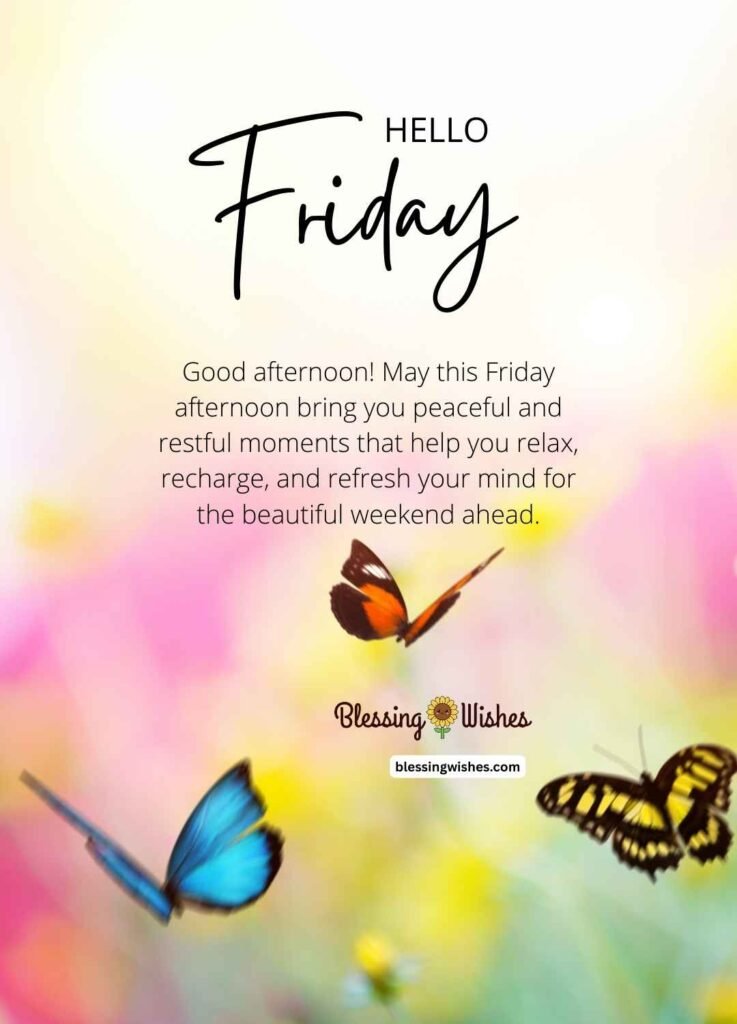 friday blessings