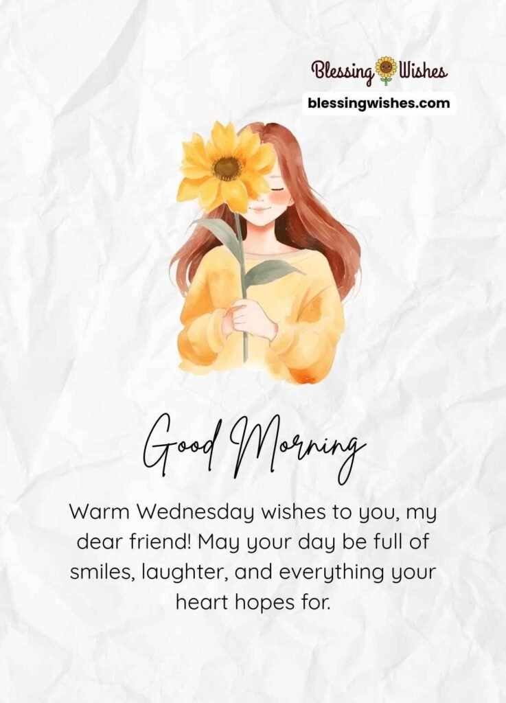 Good Morning Wednesday Blessings