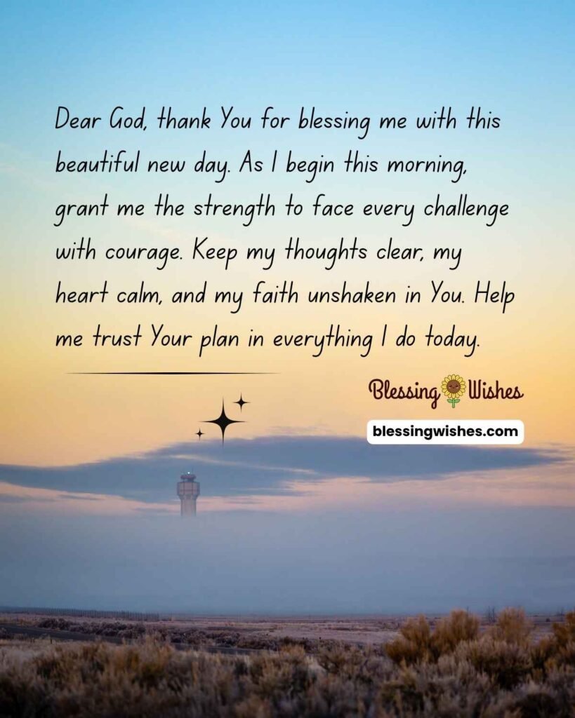 Good Morning Prayers