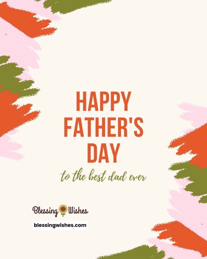 Fathers Day Blessings