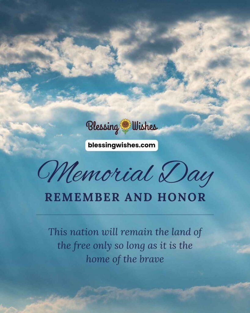 Memorial Day Blessings