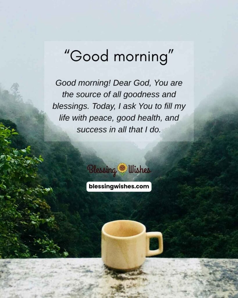 Good Morning Prayers