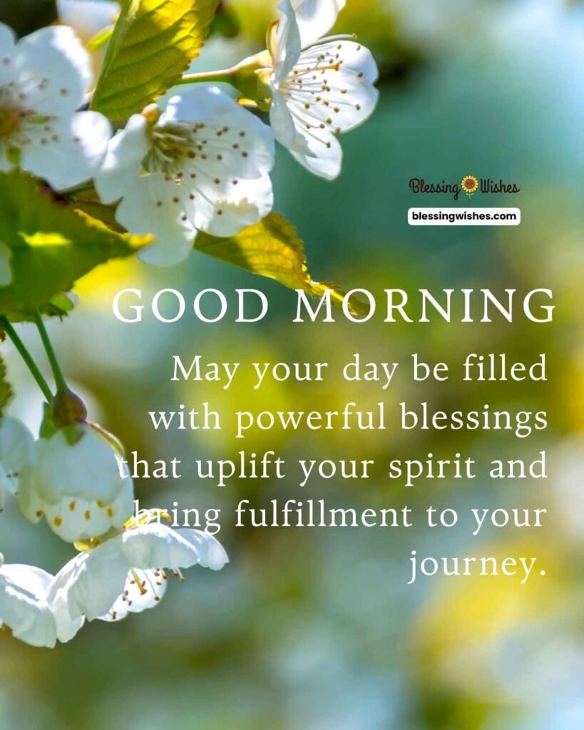 Morning Prayers and Blessings