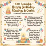 Happy Birthday Blessings and Quotes