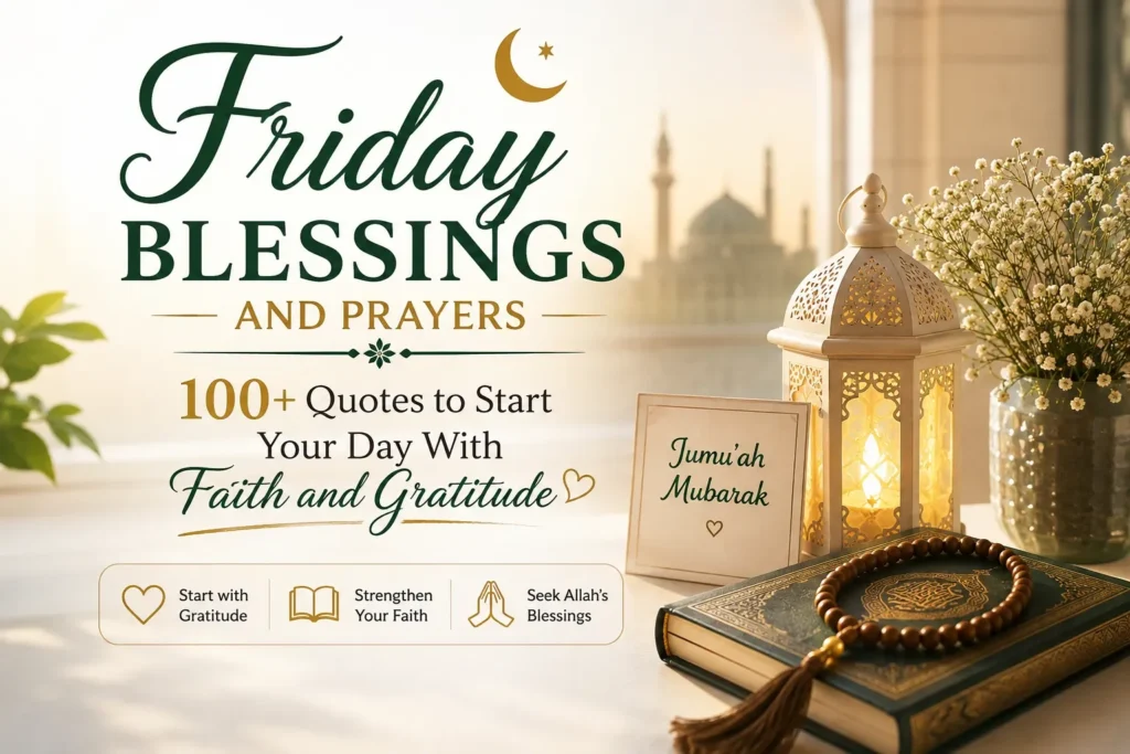 Friday Blessings and Prayers