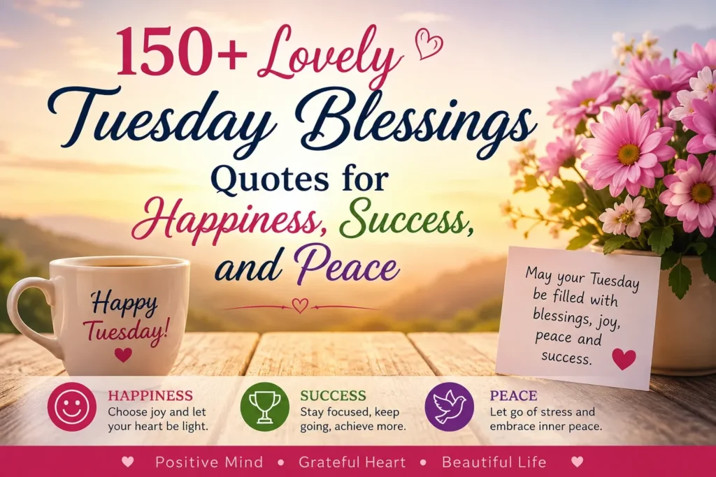 Lovely Tuesday Blessings, Quotes and Prayers