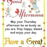 Thursday afternoon blessings, quotes, wishes and prayers