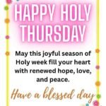 Holy Thursday blessings, wishes, quotes and prayers for 2026
