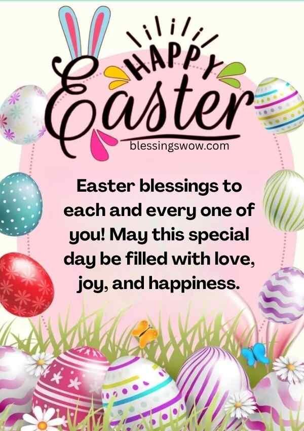 Happy Easter blessings, wishes, quotes and prayers for 2026