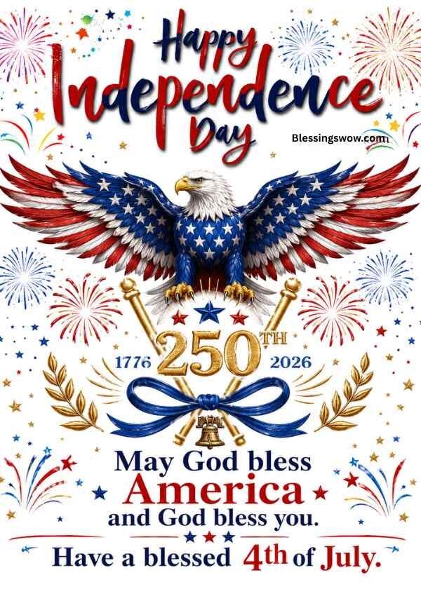 Happy Independence Day blessings 2026 for family, friends, and peaceful celebrations