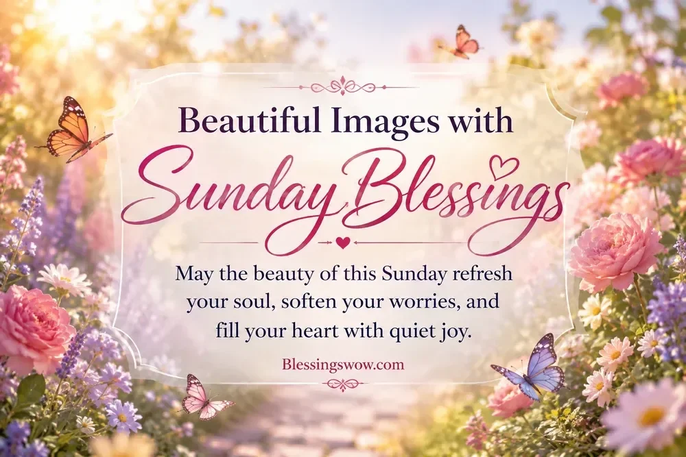 Beautiful Images With Sunday Blessings