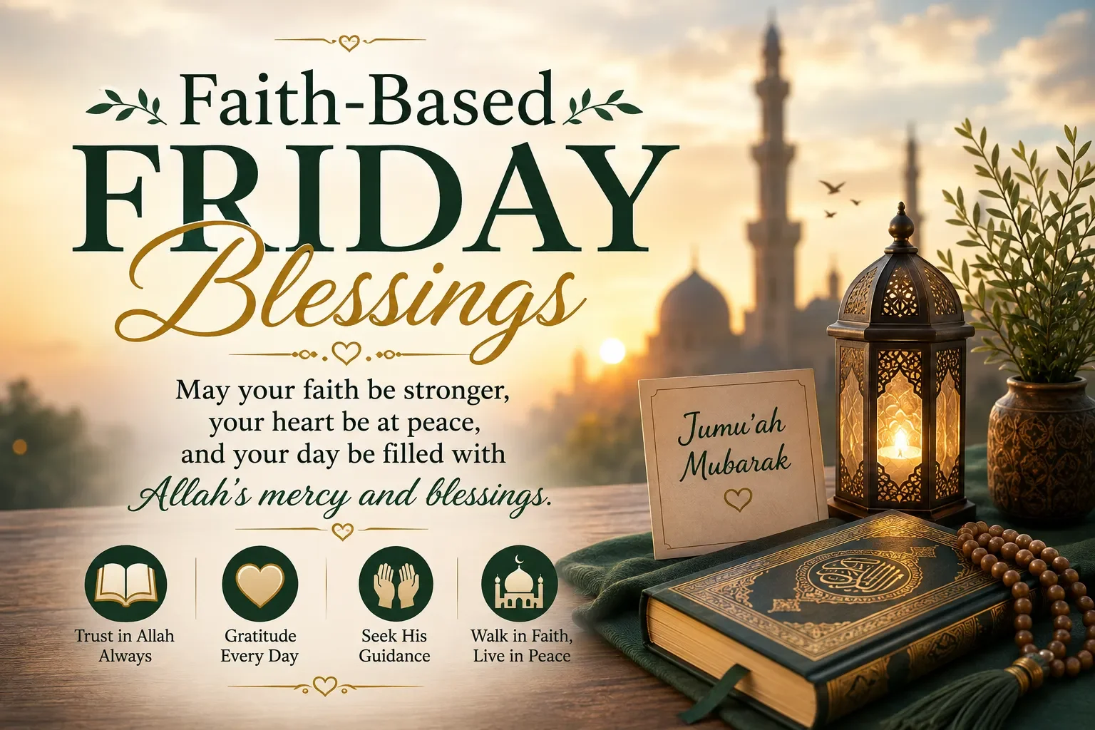 Faith Based Friday Blessings and Spiritual Messages