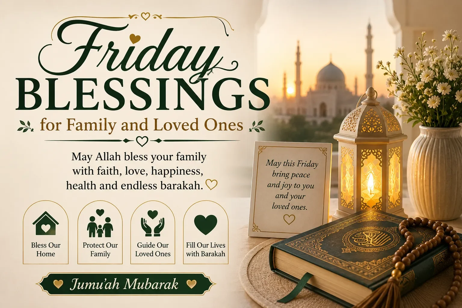 Friday Blessings for Family and Loved Ones