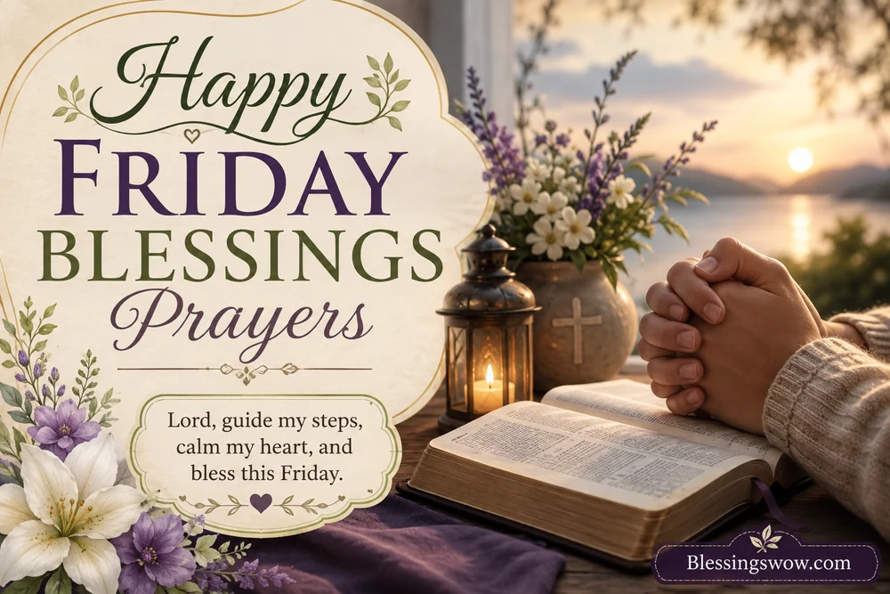Happy Friday Blessings Prayers
