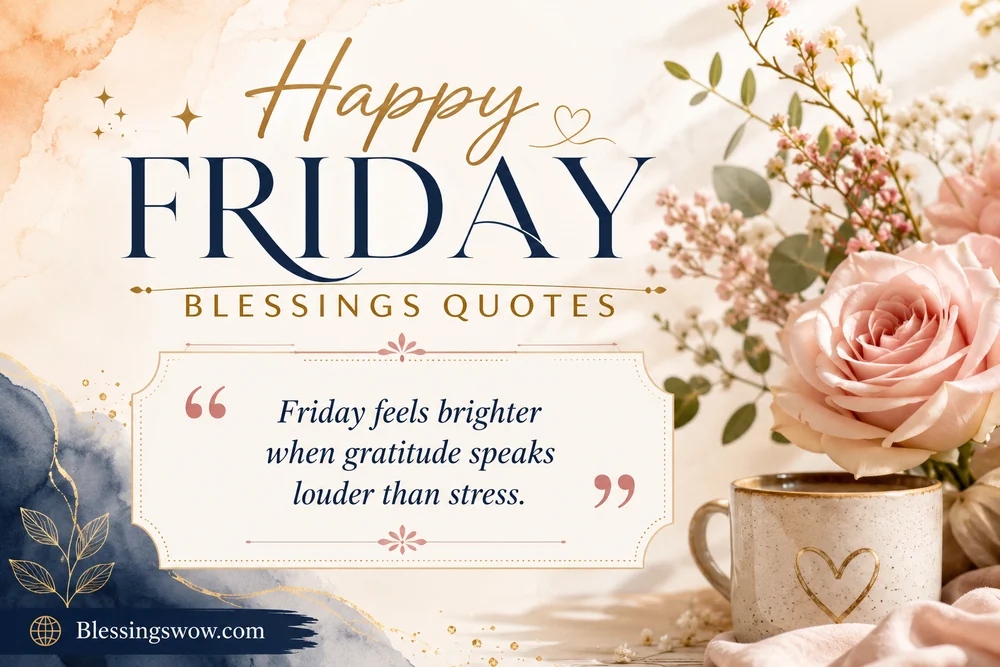 Happy Friday Blessings Quotes