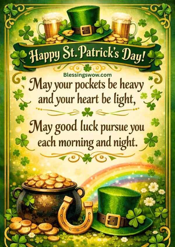 Happy St. Patrick’s Day blessings, quotes, wishes and prayers for 2026