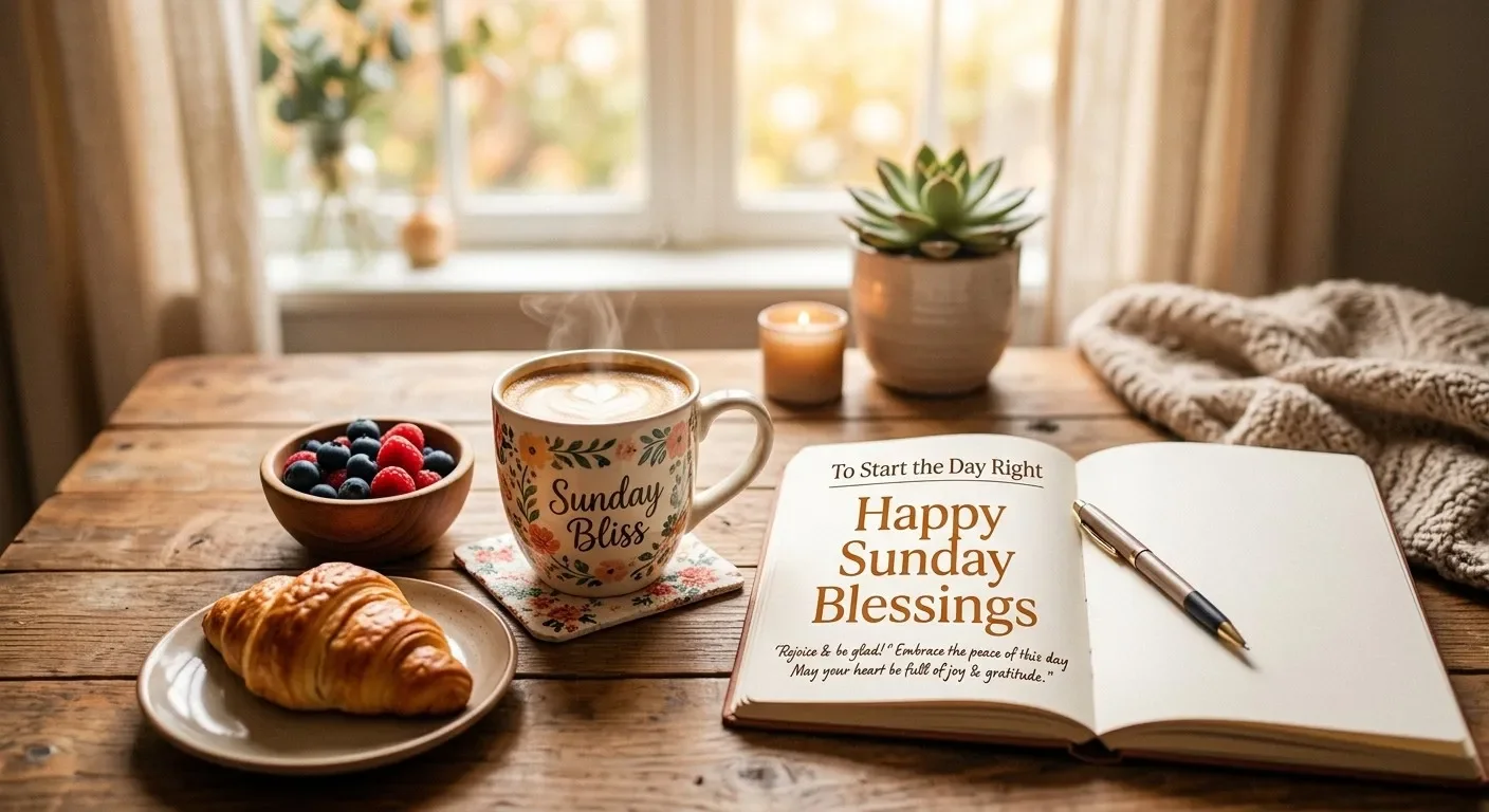 Happy Sunday Blessings to Start the Day Right