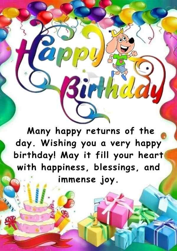 Happy Birthday Blessings and Wishes for a Friend