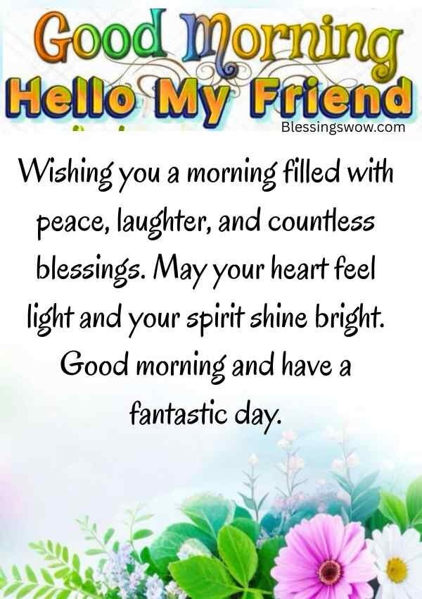 Good Morning Messages for Friends