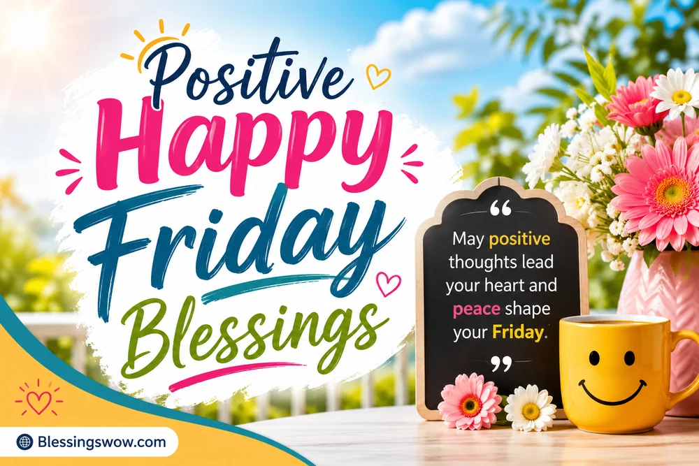 Positive Happy Friday Blessings
