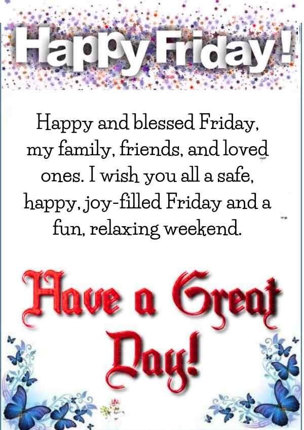 Positive Friday Blessings