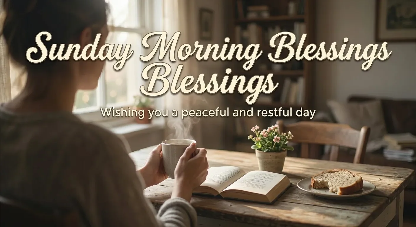 Sunday Morning Blessings and Good Morning Wishes