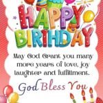 Happy Birthday Blessings, Wishes, Quotes and Prayers