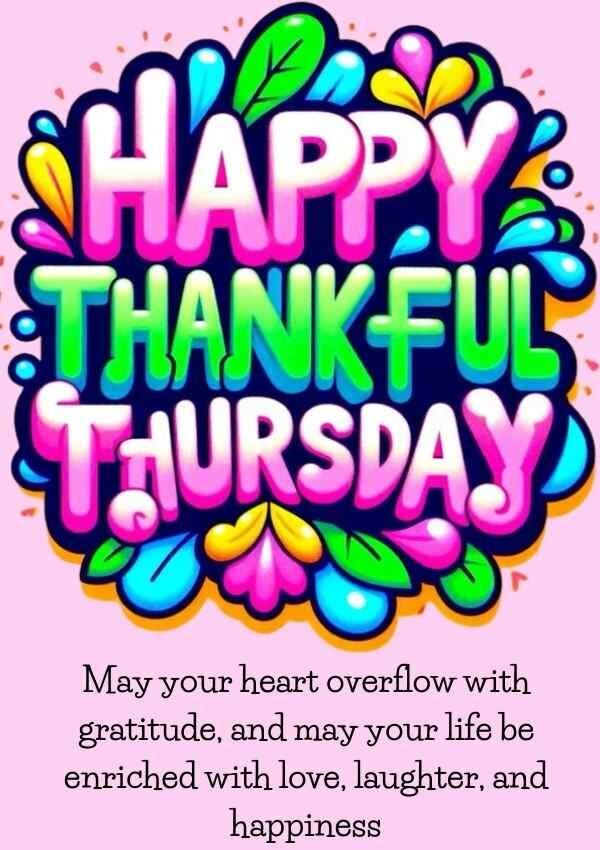 Thankful Thursday Blessings