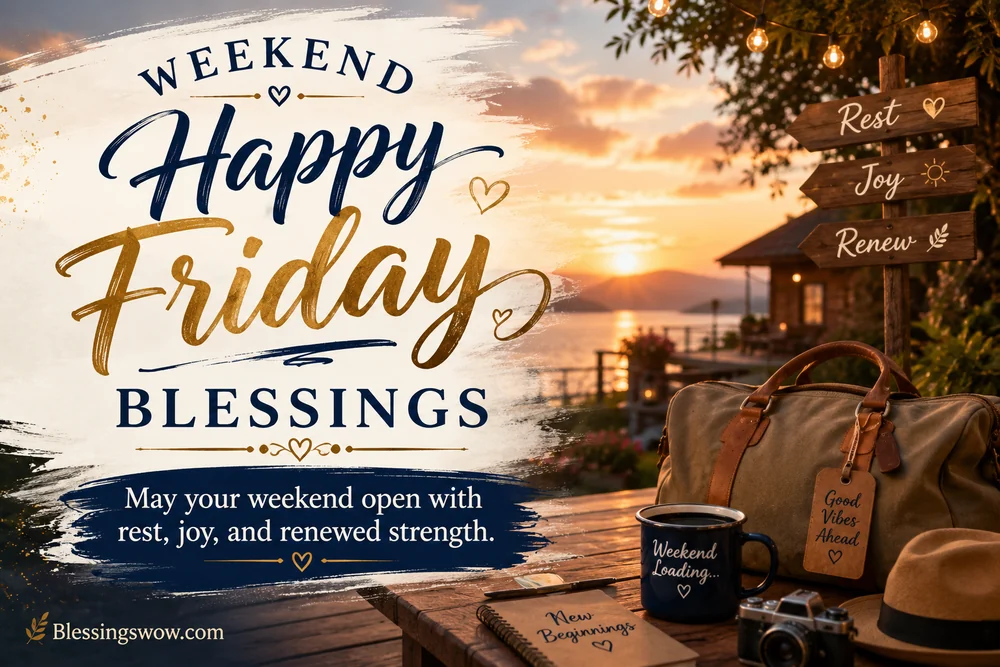 Weekend Happy Friday Blessings