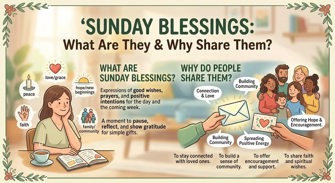 What Sunday Blessings Mean and Why People Share Them