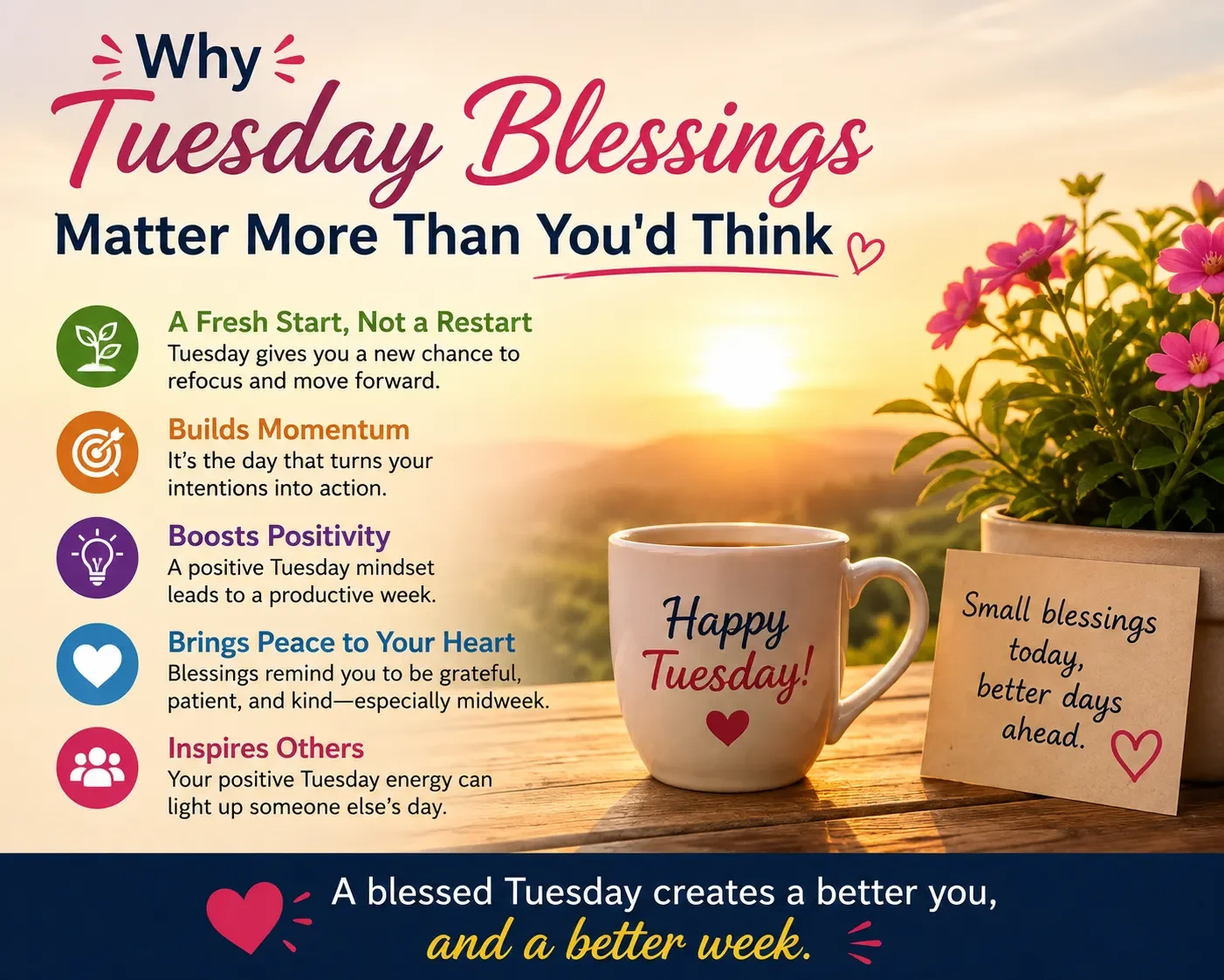 Why Tuesday Blessings Matter More Than You'd Think