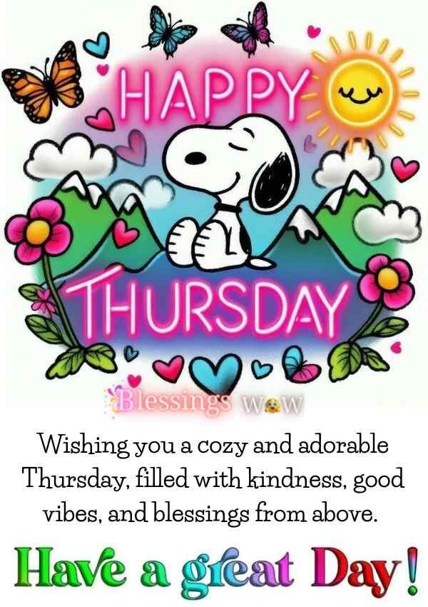 Sweet Good Morning Thursday Wishes
